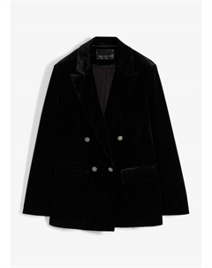Повседневный бархатный пиджак, черный Bpc selection