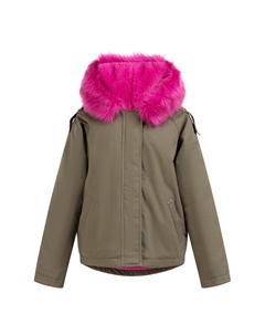 Пуховик, цвет Oliv Violett Mymo