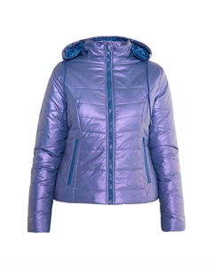 Пуховик, фиолетовый Mymo