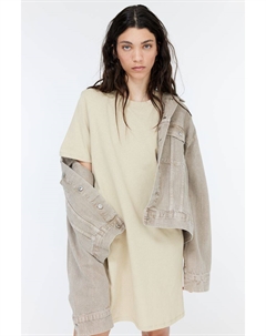 Платье-Майка с подплечниками, бежевый H&m