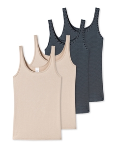 Топ Spaghetti Modal Essentials, цвет mix Schiesser