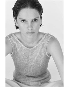 Блестящая майка с большим вырезом сзади, серебряный H&m