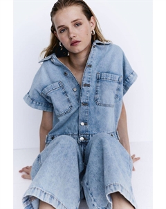Джинсовый комбинезон, синий H&m
