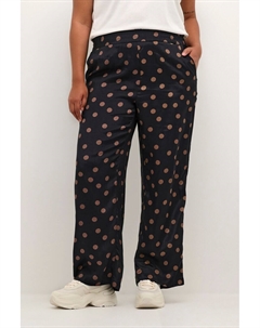 Тканевые брюки Loose fit Pants, черный Kaffe curve