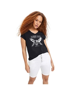 Женские джинсовые шорты больших размеров на пуговицах спереди, белый Ellos