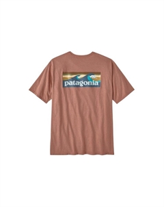 Футболка Boardshort с логотипом, белый Patagonia