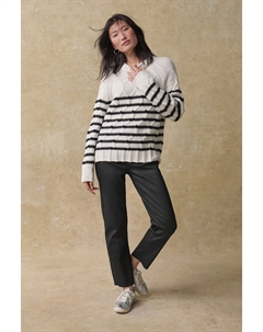 Джемпер с круглым вырезом, связанный косами, с добавлением шерсти, черный Next