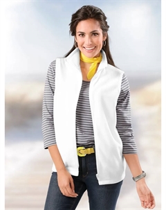 Флисовый жилет, цвет Ecru Classic basics