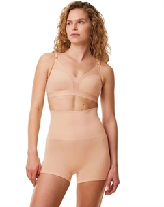 Трусики "Soft Sculpt Short Bandeau Short", бесшовные, бежевый Triumph