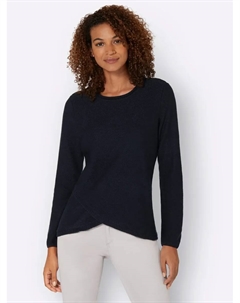 Вдохновение Вязаный свитер "Пуловер", цвет морской волны Inspirationen