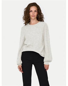 Свитер обычного кроя, экрю Jdy