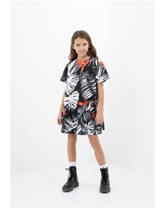 Платье из джерси с цветочным принтом по всей поверхности, цвет Mehrfarbig Gulliver