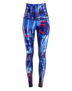 Леггинсы "HWL110-London", стабилизирующий пояс с эффектом контроля живота, цвет London Winshape