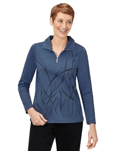 Рубашка-поло с длинными рукавами "Winter Shirt", синий Classic basics