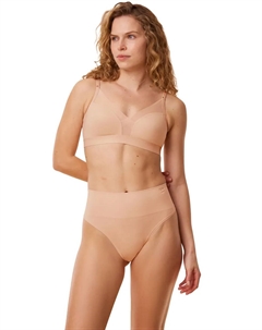 Трусы "Soft Sculpt Bandeau String", бесшовные, бежевый Triumph