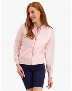 Куртка-бомбер Solid, розовый U.s. polo assn.