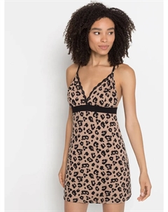 Пеньюар с красивыми кружевными деталями, черный Lascana