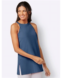 Топ-рубашка, джинсовый Classic basics