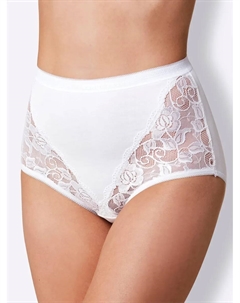 Трусики на талии (2 шт.), белый Wäschepur