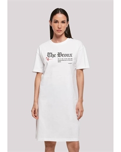 Платье-рубашка "The Bronx", принт, белый F4nt4stic