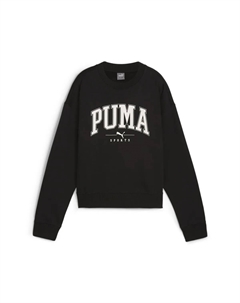 Рубашка с длинными рукавами "SQUAD CREW FL", черный Puma