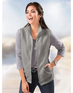 Флисовый жилет, серый Classic basics