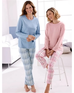 Пижама, синий Wäschepur