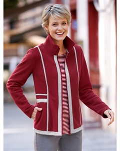 Флисовая куртка, цвет Kirsche Classic basics