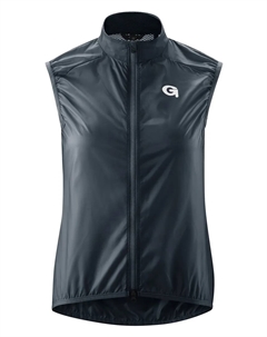 Функциональный жилет "PEZZOLINA", женский жилет, дышащий велосипедный жилет, легкий ветровой жилет, плотно прилегающий, синий Gonso