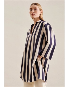 Туника "Черная роза", синий Seidensticker