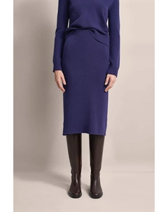 Трикотажная юбка из эластичной вискозы, цвет морской волны Bugatti