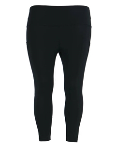 Тренировочные тайтсы "Reimia 7/8" из дышащего переработанного полиэстера, черный Q by endurance