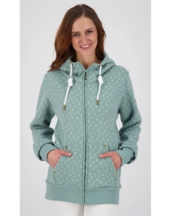 Толстовка с капюшоном "ANCHORAGE Women", повседневного кроя оверсайз, серый Deproc active