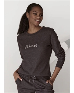 Толстовка для дома "Loungeshirt", с блестящей вышивкой логотипа, одежда для дома, костюм для отдыха Loungewear, антрацит Bench