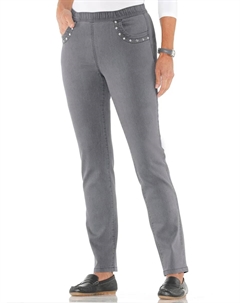 Удобные джинсы (1 шт.), серый Classic basics