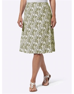 Юбка-комбинация, оливковый Classic basics