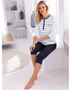 Пижама, синий Wäschepur