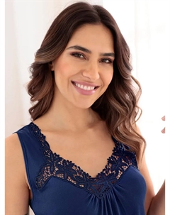 Ночная рубашка "Вашпур" "Ночная рубашка", синий Wäschepur