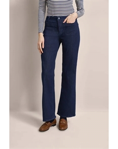 Джинсы с 5 карманами и заглаженными складками, цвет морской волны Bugatti