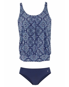 Комплект бикини, цвет marine/bedruckt S.oliver