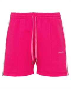 Трикотажные шорты в полоску PAROSH, розовый Parosh