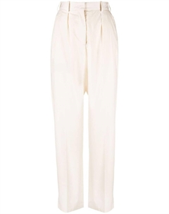 Брюки с завышенной талией, белый Joseph