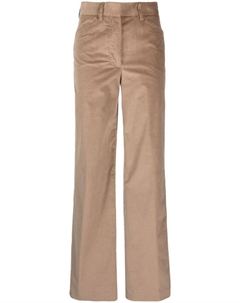 Вельветовые брюки с завышенной талией, бежевый Paul smith