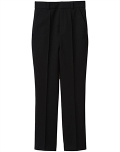 Укороченные брюки Grain de poudre, черный Miu miu