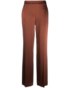 Прямые брюки с завышенной талией, коричневый Joseph
