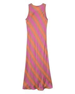 Платье-макси в полоску, розовый Aspesi