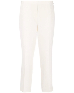 Укороченные брюки средней посадки, бежевый Theory