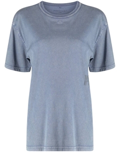 Футболка с вышитым логотипом, синий Alexander wang