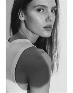 Короткая майка, белый H&m