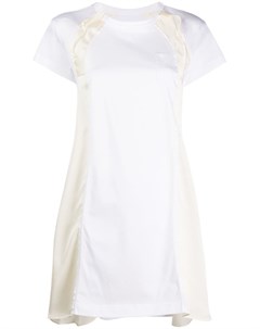 Sacai платье футболка с оборками 2 белый Sacai
